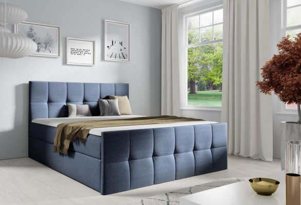 Gulta Gultas kaste Boxspring gulta Gulētava Pārklājums Dizains Dubults Moderns