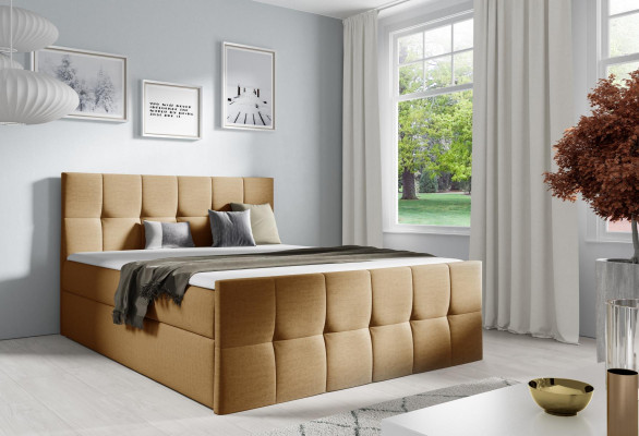 Gulta Gultas kaste Boxspring gulta Gulētava Pārklājums Dizains Dubults Moderns
