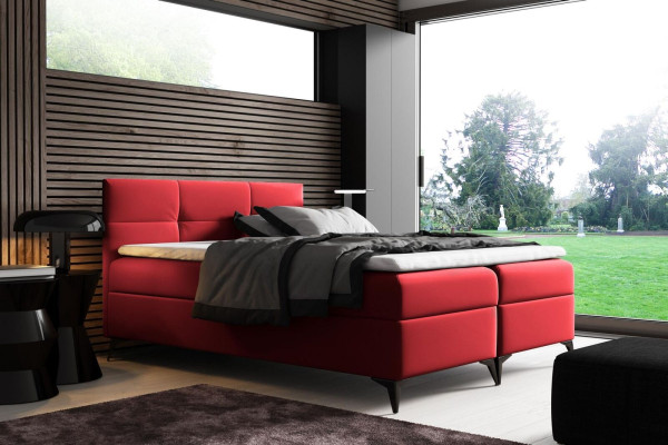 Gulta ar gultas kasti 180x200 Boxspring gulta Dizaina Dubultgulta Viesnīcai Moderns Gultas Jaunas