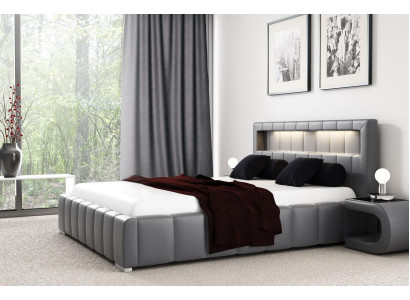 Gulta rāmisčeva dīvāna dizains divguļamā gulta viesnīca moderna gulta guļamistaba gultasjauna.