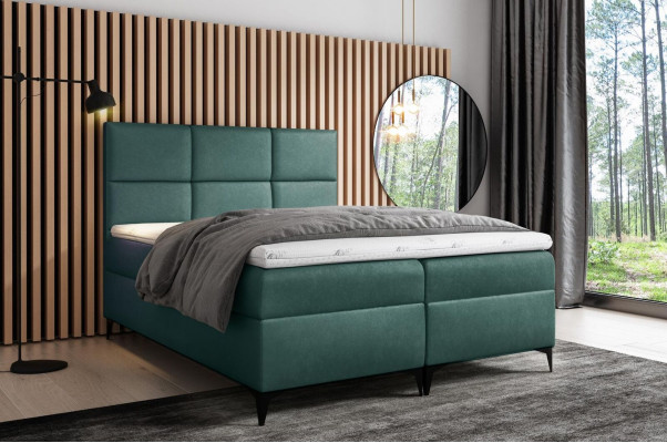 Boxspring gulta Tekstils dizains Dubulta viesnīca Moderna gulta Gulējamie gultiņi 200x200