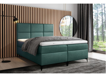 Boxspring gulta Tekstils dizains Dubulta viesnīca Moderna gulta Gulējamie gultiņi 200x200
