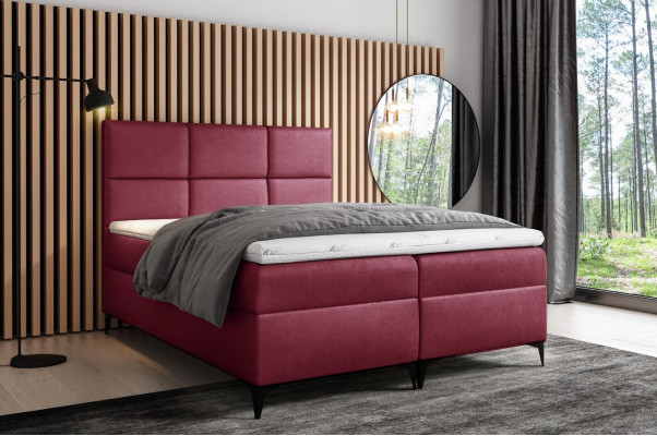 Boxspring gulta Tekstils dizains Dubulta viesnīca Moderna gulta Gulējamie gultiņi 200x200