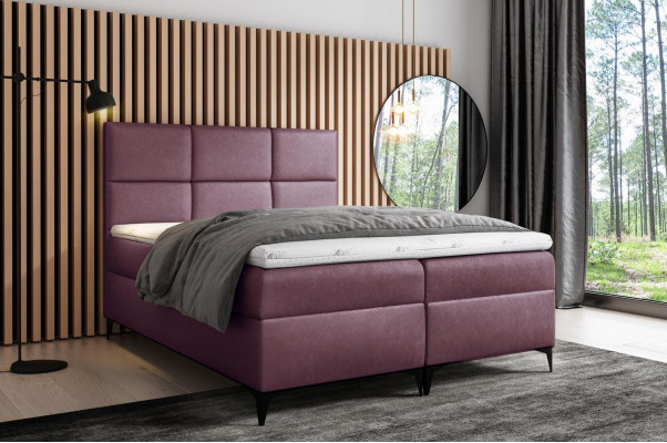 Boxspring gulta Tekstils dizains Dubulta viesnīca Moderna gulta Gulējamie gultiņi 200x200