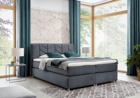 Gulta Gultas kaste Boxspring gulta Guļamistaba Apgrieztie Noformējums Divvietīgs Viesnīca Moderns