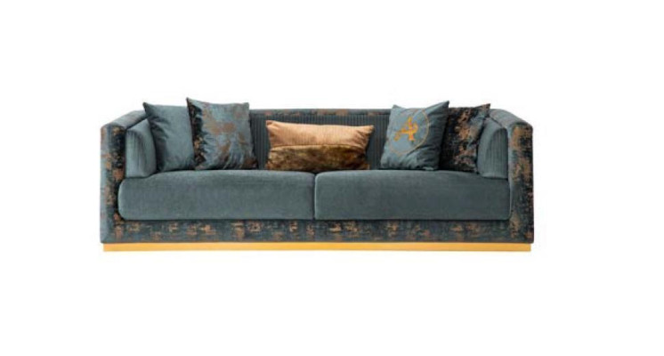 Turcijas trīsvietīga dīvāna sofa mēbeles apmetums iekārtojums dīvāns sofy jauns