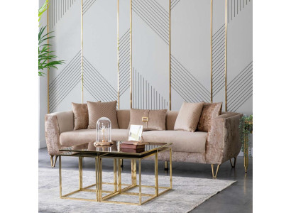 Liels gultas dīvāns ar trim sēdvietām, dīvāns dizaina dīvāni mēbeles dzīvojamā istaba auduma dīvāns