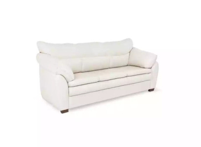 Balts luksusa trīsvietīgs darba istabas mēbeļu komplekts Moderne trīsvietīga gulta