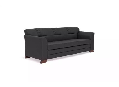 Tekstilu dīvāns Luksusa trīsvietīgs polster sofa darba telpas mēbeles birojs.