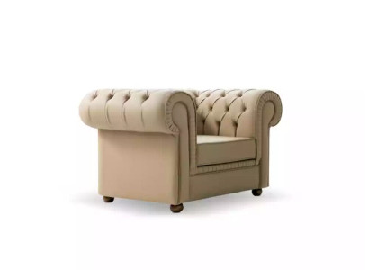 Chesterfield krēsla luksusa biroja mēbeles vienpersona mīkstā krēsla moderns.