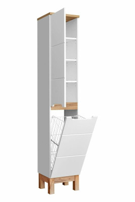 Augstais skapis Vannas istaba Plaukts Vannas skapis Vannas mēbeles Plaukti Vannas istabai