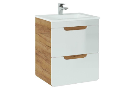 Mazgāšanas bļoda 40cm Mazgāšanas bļoda kumode Vannasistabas skapis