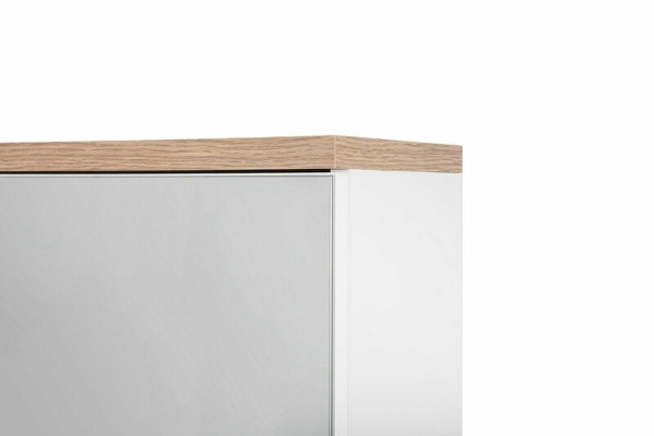 Spoguļskapis Sienas skapis Vannas istabas skapis ar spoguli 80 cm