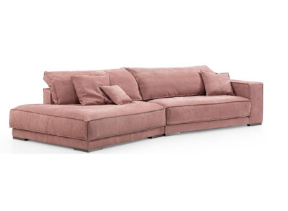 Rozā Lielā Dīvāna Sofa xxl Auduma Dīvāns Dzīvojamā Istaba Dīvāni 3-Vietīgu Mēbeles