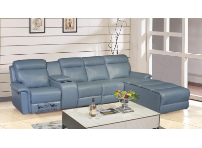 Stūra dīvāns Dīvāns Dīvans L formā Luksusa dzīvojamā istaba Moderns dizains Mēbeles