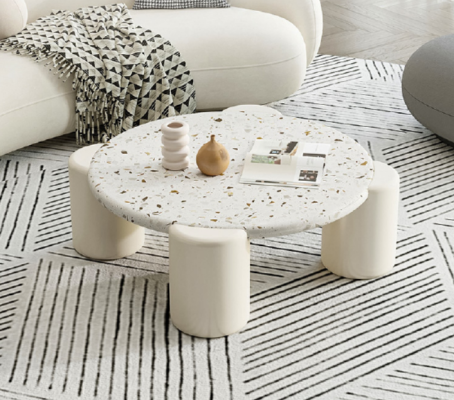 Gulta galds Blakusgalds Kafijas galds Dizaina galds Dzīvojamā istabas galds Jauns