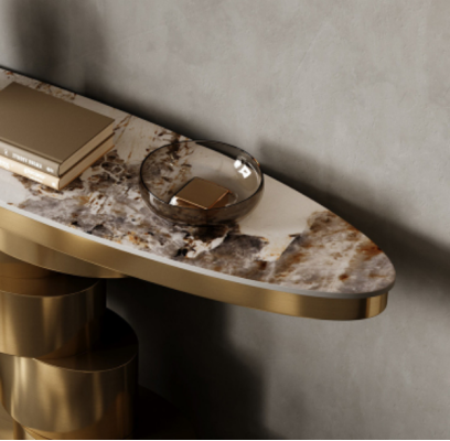 Galds konsoles dizaina koka konsoles mēbeles