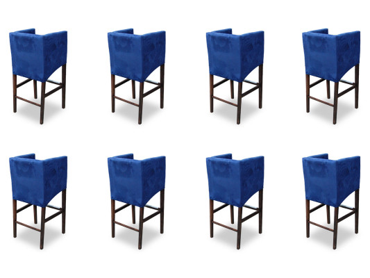 8x Stools Bar Stools Armchair Chair Stool Bar Counter Design Complete