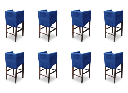 8x Stools Bar Stools Armchair Chair Stool Bar Counter Design Complete