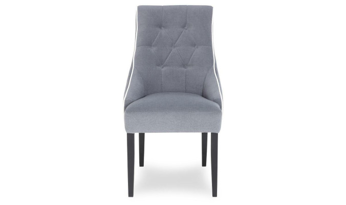 Lehn Stuhl Restaurant Industrie 2x Designer Stühle Sitz Polster Chesterfield Set   -    Protejs krēsls restorāns rūpniecība 2x dizaineru krēsli sēdekli česterpola komplekts