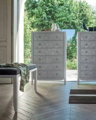Komoda dizains Modernas dzīvojamās istabas stils Komodas Stilvoll 130 cm Galdiņš