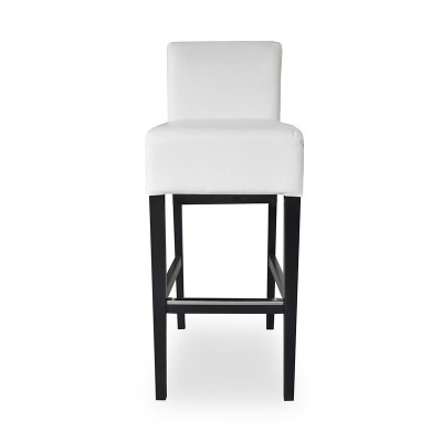 4x Bārs Stools Bārs Stools galda krēsla komplekts krēslu polsterēta sēdekļa komplekts