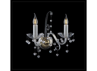 Bohēmijas sienas lampa Sienas lampa Krietāja lustra Kristāla lampas