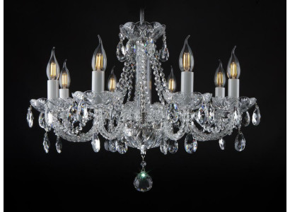 Bohēmijas kronšteinu pakaramā lampa Cristal Lights Cover lukturi.