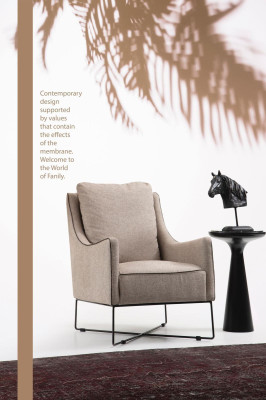 Sofagarnitur 3 Sitzer Sessel Dreisitzer Pelēks audums Moderns dizains