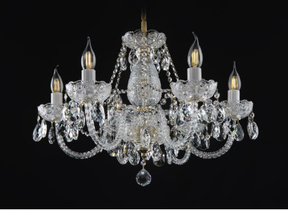 Krone sugas Bohēmijas dzelžu lampa griestu lampa gaismai gaismas lampa.