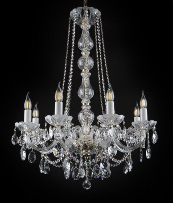 Kristāla kronšteins gaismas lampa griestu lampa Bohēmijas kāpnes lampa