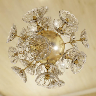 Kristāls kronšleife griestu lampa gaisma Elite Bohēmijas zieds Jauna