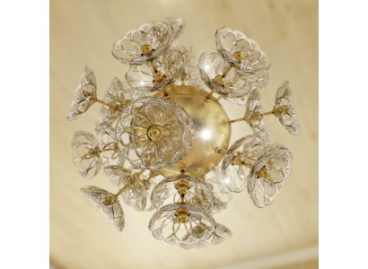 Kristāls kronšleife griestu lampa gaisma Elite Bohēmijas zieds Jauna