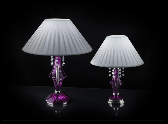 Kristāla lampa biroja lampa galds Elīte Bohēmija kājas nakts galdiņš jauns