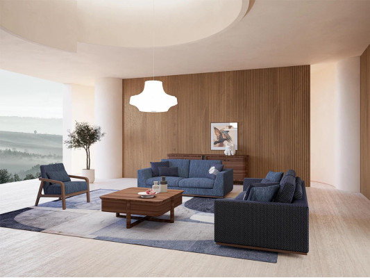 Sofas komplekts Divvietīgs dīvāns Dīvāns Krēsls Pārklāts dīvāns Moderns Auduma dīvāns Jauns.