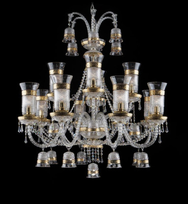 Karaliskais pils Čehija Kronšteins lampa griestu lampa Gaismas 12x lampas