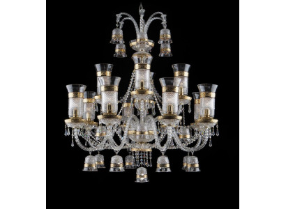 Karaliskais pils Čehija Kronšteins lampa griestu lampa Gaismas 12x lampas