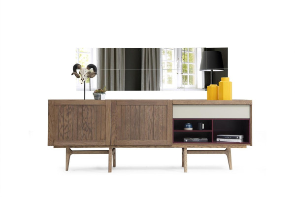 Sideboard Kommode Anrichte Holz Modern Braun Wohnzimmer Kommoden  Skapīšu-komoda ornamentus koks Moderne Brown dzīvojamā istaba Kommoden