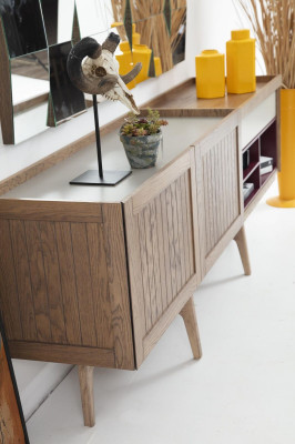 Sideboard Kommode Anrichte Holz Modern Braun Wohnzimmer Kommoden  Skapīšu-komoda ornamentus koks Moderne Brown dzīvojamā istaba Kommoden