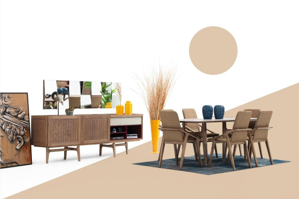 Sideboard Kommode Anrichte Holz Modern Braun Wohnzimmer Kommoden  Skapīšu-komoda ornamentus koks Moderne Brown dzīvojamā istaba Kommoden