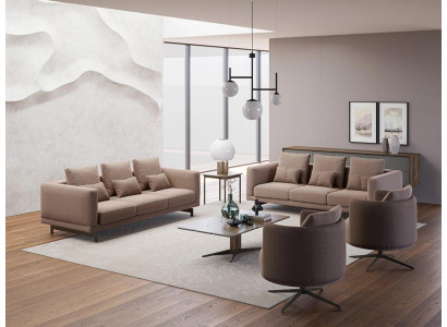 Sofas ģarnitūra Big Set dzīvojamajā istabā dīvāns Dīvāngarnitūra Dizaina galdiņš Jaunums