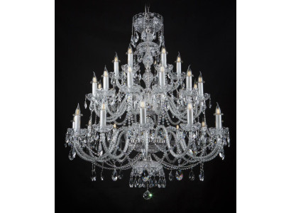Kristāla lustra gaismai Bohēmijas lampa griestu lampa lustra