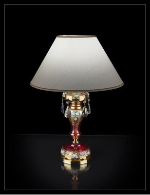 Klasiskie galds lampas stāvlampas apgaismojumi kristāla lampas jaunlietas