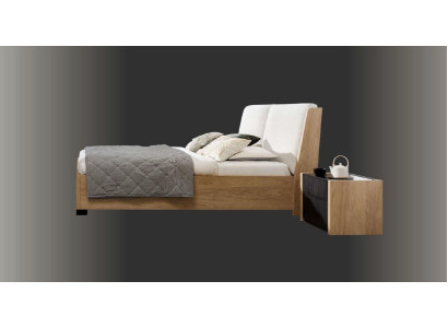 Gulta Bežveida koka dizains Moderns guļamistabas divstāvu gultas elegantas mēbeles Jauna