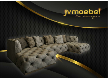 Ecksofa Dīvāns Dīvāns Polsterējums Komplektācija U Veida Dīvāni Chesterfield Mēbeles Dīvāni Jauns
