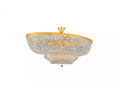 Gaisma kronštekls luksuss lustra griestu lampa zelta kristāla lampa