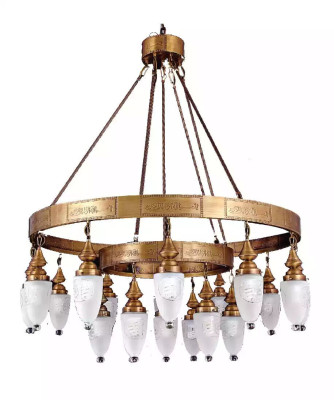 Kronšteins Lampa Pakaramā lampa Lampas Kristāllampa Griestu lampa 120x180