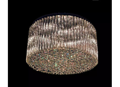 Kronlustra griestu lampa luksusa zelta griestu lampa kristāla luste.