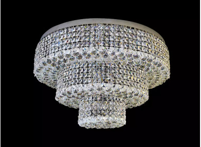 Gaisma ar gredzenu, lukturis, kristāllampiņa, griestu lampa, lampas 80x55
