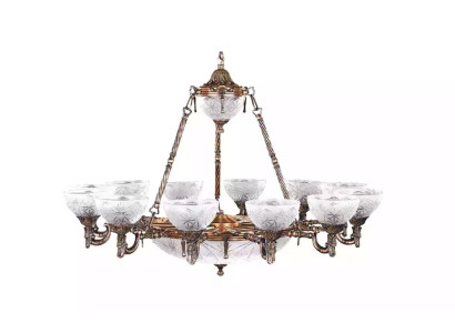 Gaismeklis gaisma griestu lampa liusteks stikls 122 cm lampas